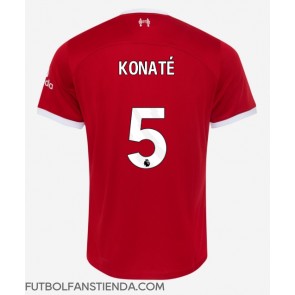 Liverpool Ibrahima Konate #5 Primera Equipación 2023-24 Manga Corta